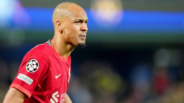 Fabinho: Liverpool midfielder ruled out of FA Cup final with hamstring injury